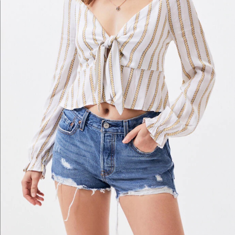 Levi 501 denim shorts